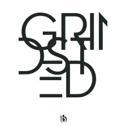 Grindsted (7200) - Typografisk - Sort p hvid