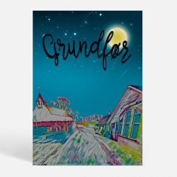 Grundfr (8382) - Kunstnerisk - by Night