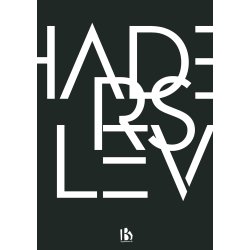 Haderslev (6100) - Typografisk - Hvid p sort