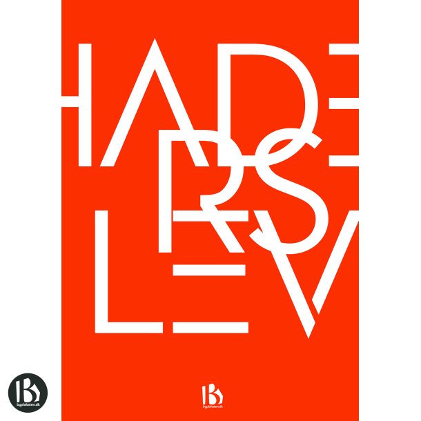Haderslev (6100) - Typografisk - Dyb orange