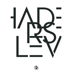 Haderslev (6100) - Typografisk - Sort p hvid