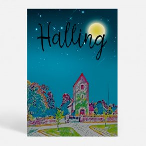 Halling (8543) - Kunstnerisk - by Night