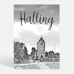 Halling (8543) - Kunstnerisk - In Grey
