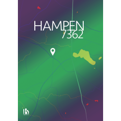 Hampen (7362) - Citymap - Colorfull