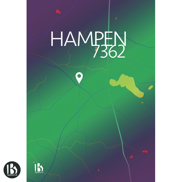 Hampen (7362) - Citymap - Colorfull