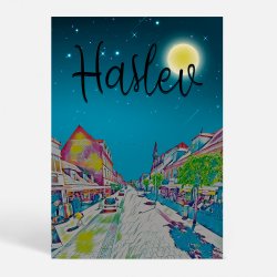 Haslev (4690) - Kunstnerisk - by Night