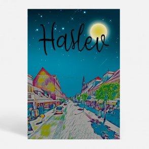 Haslev (4690) - Kunstnerisk - by Night