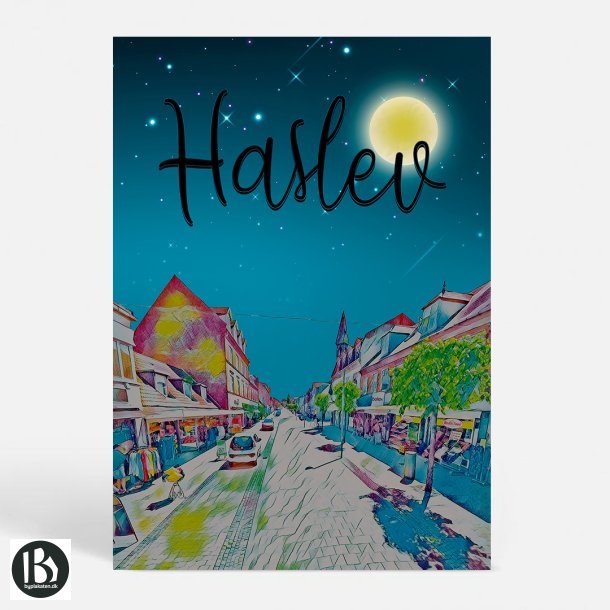 Haslev (4690) - Kunstnerisk - by Night