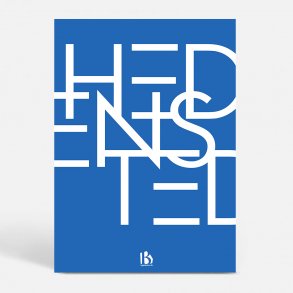 Hedensted (8722) - Typografisk - Lys bl