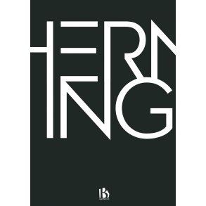 Herning (7400) - Typografisk - Hvid p sort