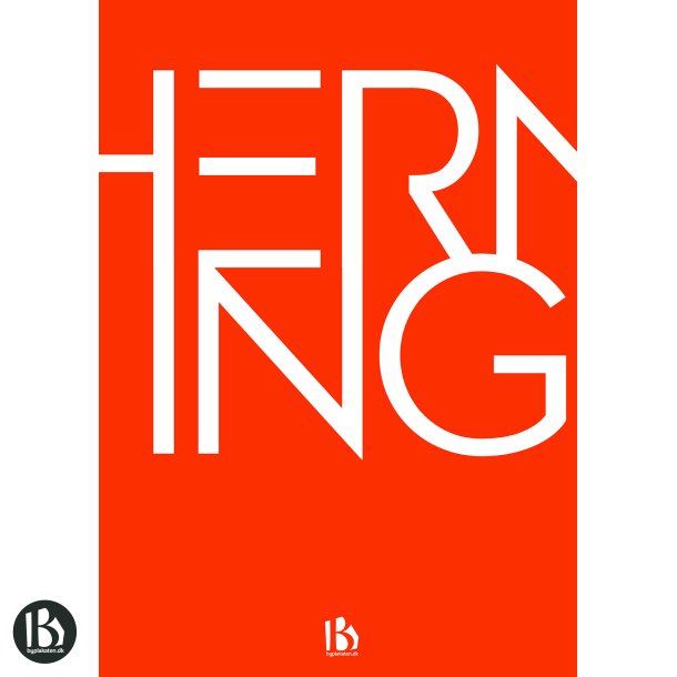 Herning (7400) - Typografisk - Dyb orange