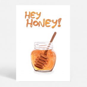 Hey Honey - Sjove plakater