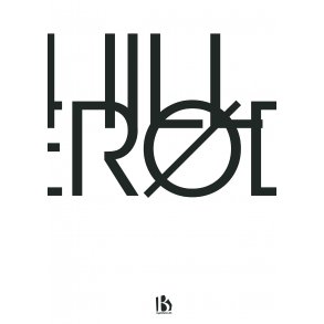 Hillerd (3400) - Typografisk - Sort p hvid
