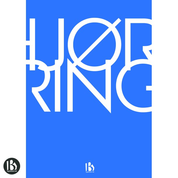 Hjrring (9800) - Typografisk - Lys bl