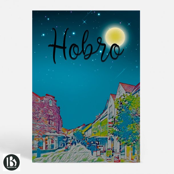 Hobro (9500) - Kunstnerisk - by Night