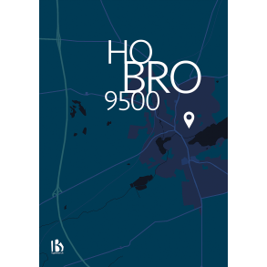 Hobro (9500) - Citymap - Royal Blue