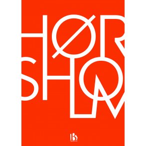 Hrsholm (2970) - Typografisk - Dyb orange