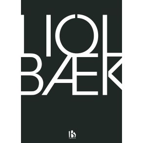 Holbk (4300) - Typografisk - Hvid p sort