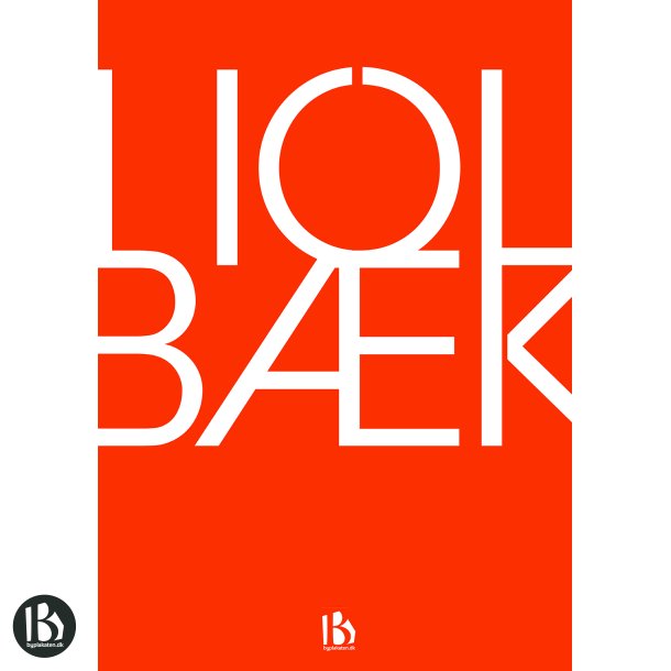 Holbk (4300) - Typografisk - Dyb orange