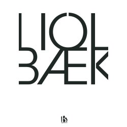 Holbk (4300) - Typografisk - Sort p hvid