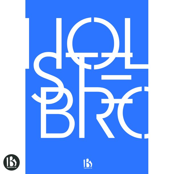 Holstebro (7500) - Typografisk - Lys bl