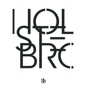 Holstebro (7500) - Typografisk - Sort p hvid