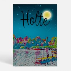 Holte (2840) - Kunstnerisk - By Night