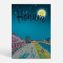 Honum (8763) - Kunstnerisk - By Night