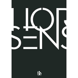 Horsens (8700) - Typografisk - Hvid p sort