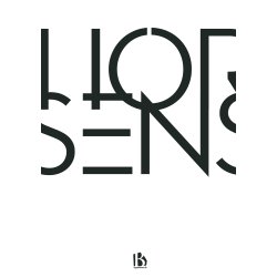 Horsens (8700) - Typografisk - Sort p hvid