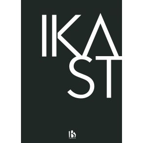 Ikast (7430) - Typografisk - Hvid p� sort