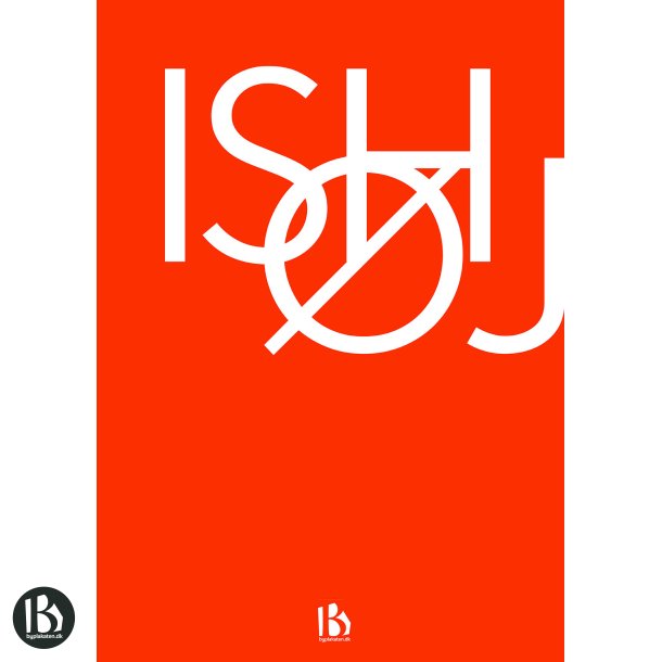 Ishj (2635) - Typografisk - Dyb orange