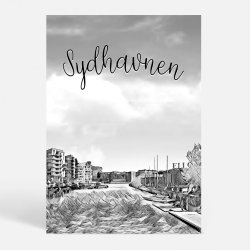 Kbenhavn (2450) - Kunstnerisk - Sydhavnen In Grey