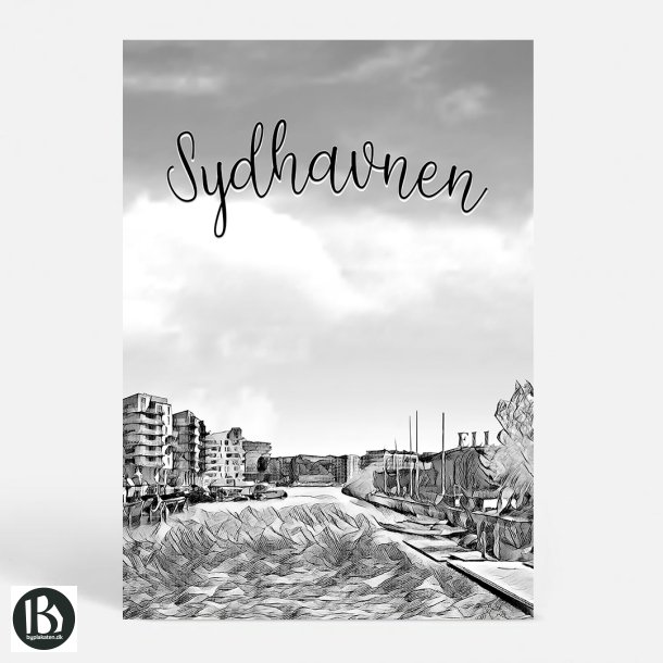 Kbenhavn (2450) - Kunstnerisk - Sydhavnen In Grey