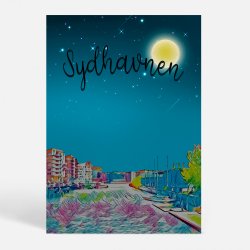 Kbenhavn (2450) - Kunstnerisk - Sydhavnen by Night