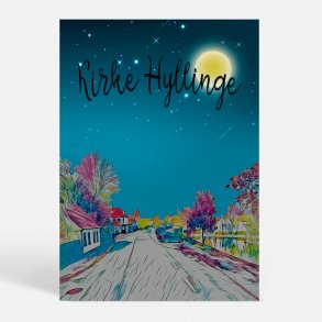 Kirke Hyllinge (4070) - Kunstnerisk - by Night