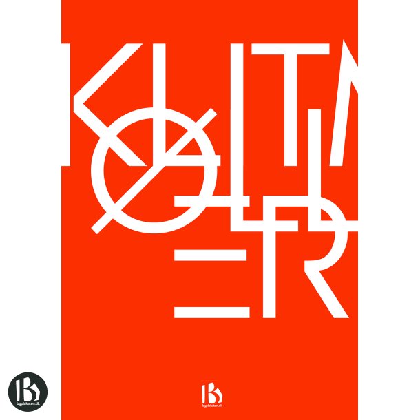 Klitm�ller (7700) - Typografisk - Dyb orange