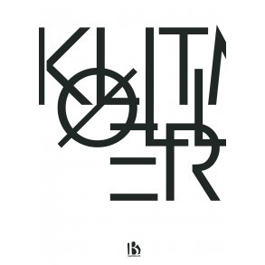 Klitm�ller (7700) - Typografisk - Sort p� hvid