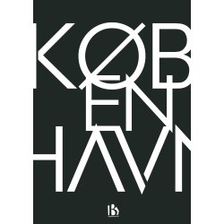 Kbenhavn (1630) - Typografisk - Sort p hvid