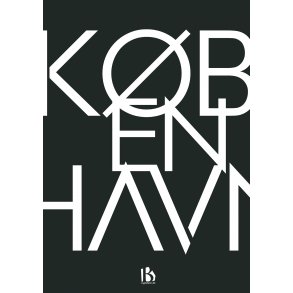 Kbenhavn (1630) - Typografisk - Sort p hvid