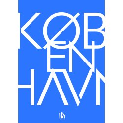 Kbenhavn (1630) - Typografisk - Lys bl