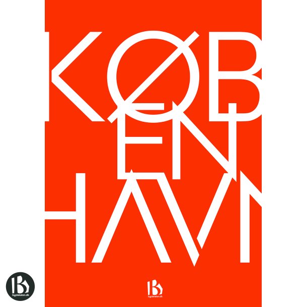 Kbenhavn (1630) - Typografisk - Dyb orange