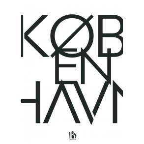 Kbenhavn (1630) - Typografisk - Hvid p sort