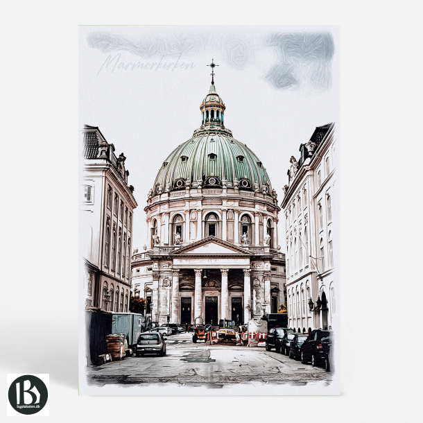 Kbenhavn (1265) - Kunstnerisk - Marmorkirken