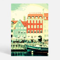 Kbenhavn (1051) - Kunstnerisk - Nyhavnskanalen