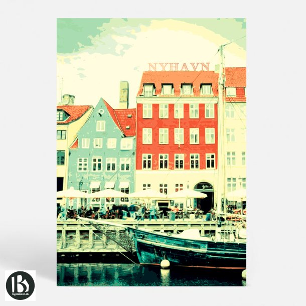 Kbenhavn (1051) - Kunstnerisk - Nyhavnskanalen