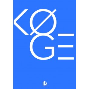 Kge (4600) - Typografisk - Lys bl