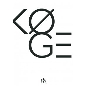 Kge (4600) - Typografisk - Sort p hvid