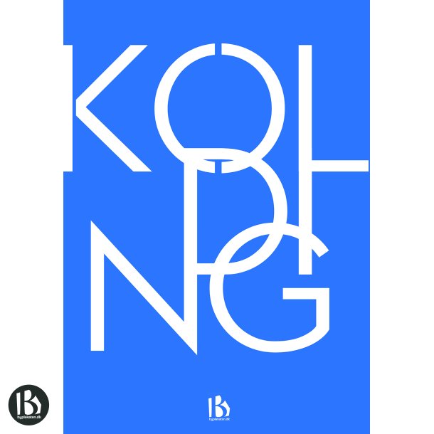 Kolding (6000) - Typografisk - Lys bl�