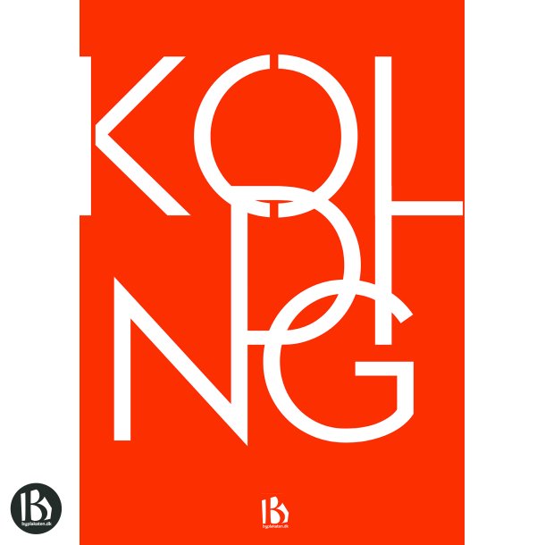 Kolding (6000) - Typografisk - Dyb orange